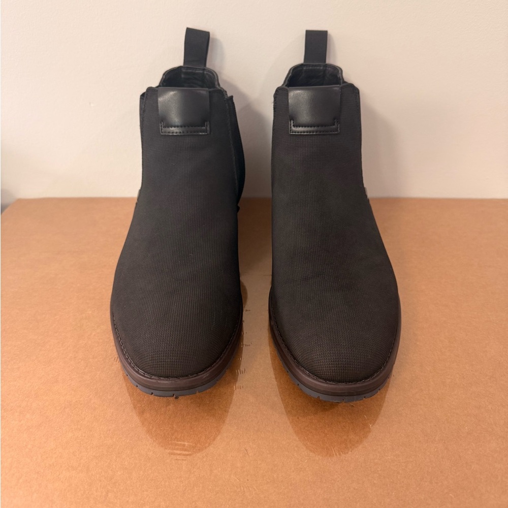 Stacy Adams Black Chelsea Boots